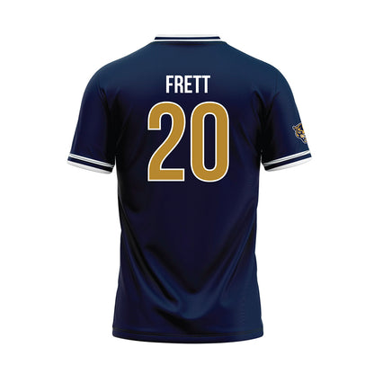 FIU - NCAA Baseball : Kishon Frett - Blue Baseball Jersey-1