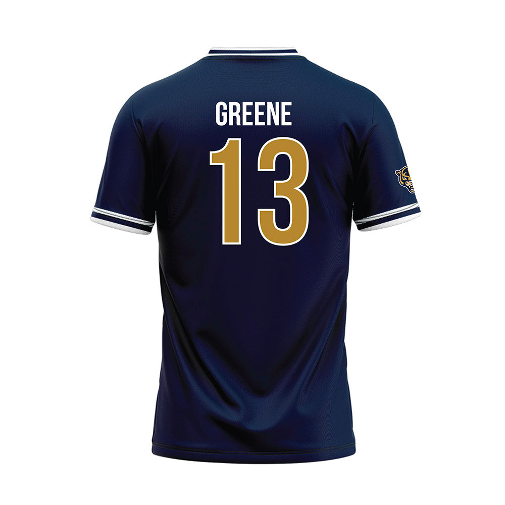 FIU - NCAA Baseball : Bryce Greene - Blue Baseball Jersey-1