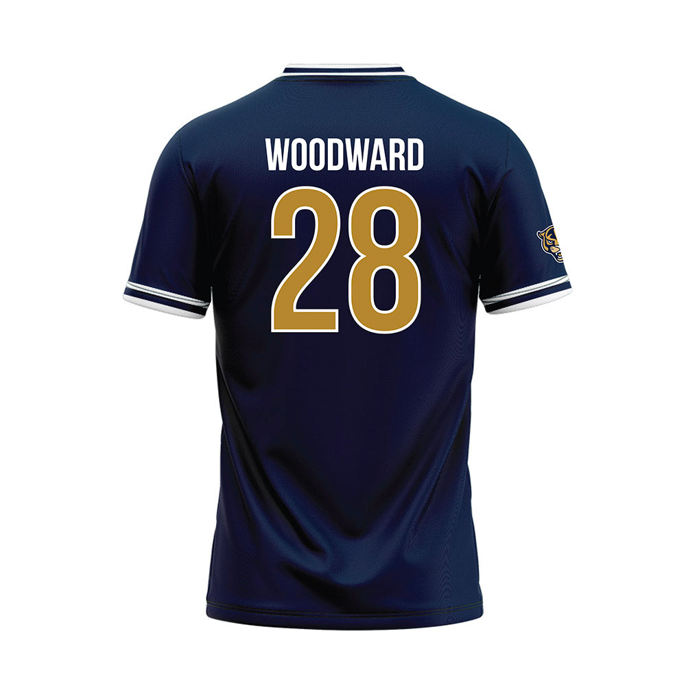 FIU - NCAA Baseball : Jarek Woodward - Blue Baseball Jersey-1