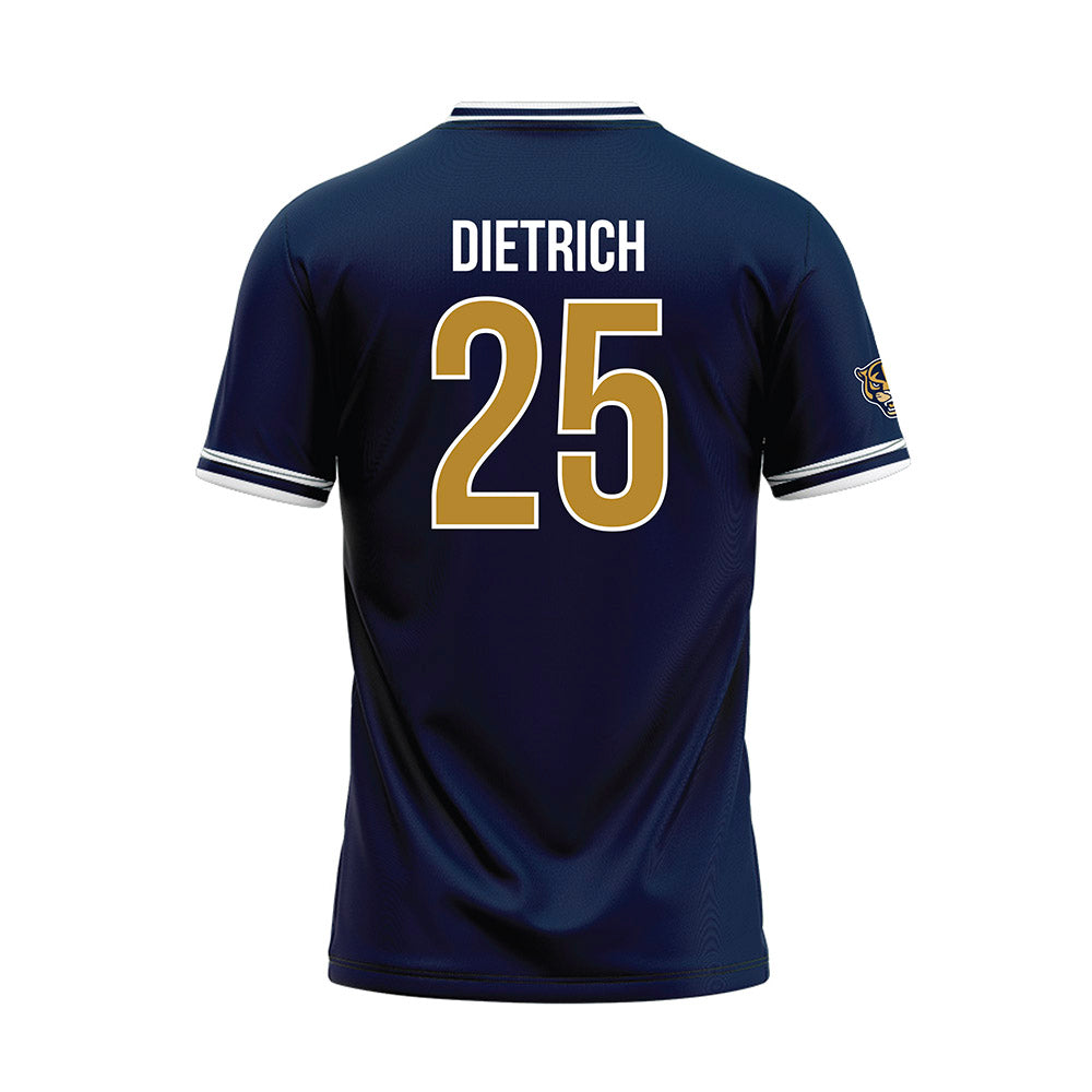 FIU - NCAA Baseball : Tristan Dietrich - Blue Baseball Jersey-1