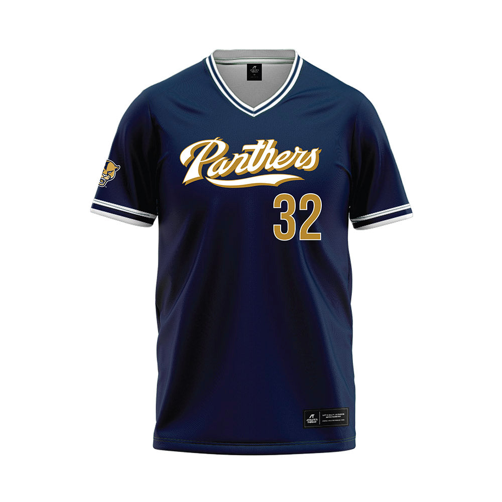 FIU - NCAA Baseball : Nelson Rivera - Blue Baseball Jersey-0