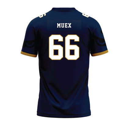 FIU - NCAA Football : Tk Muex - Premium Football Jersey-1