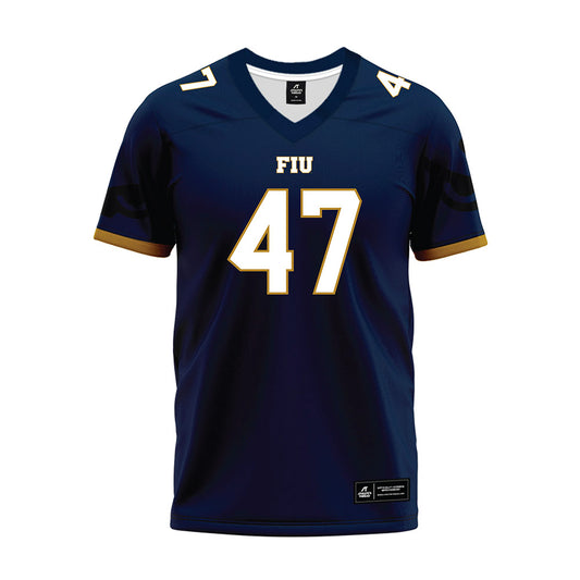 FIU - NCAA Football : Justin Wood - Premium Football Jersey-0
