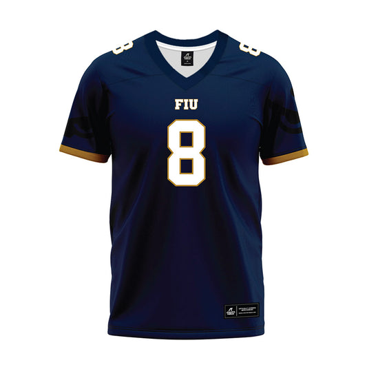FIU - NCAA Football : Juju Lewis - Premium Football Jersey-0