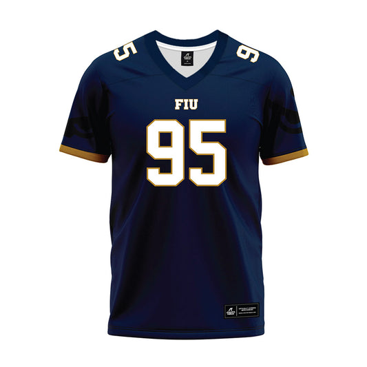 FIU - NCAA Football : Quaylen Hill - Premium Football Jersey-0
