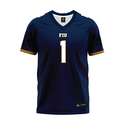 FIU - NCAA Football : Keyone Jenkins - Premium Football Jersey-0
