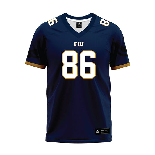 FIU - NCAA Football : Justin Cayenne - Premium Football Jersey-0