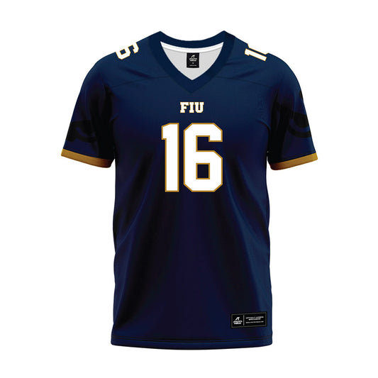 FIU - NCAA Football : Joseph Pesansky - Premium Football Jersey-0