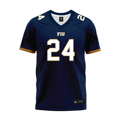 FIU - NCAA Football : King Massey - Premium Football Jersey-0