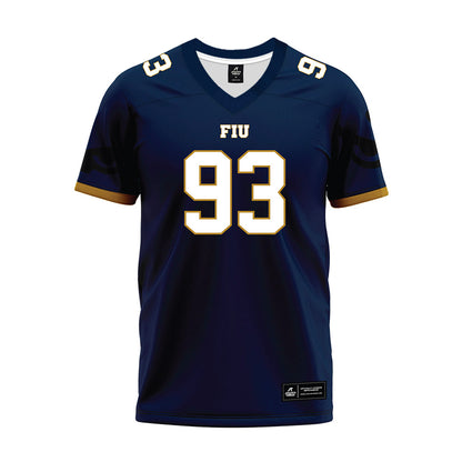 FIU - NCAA Football : Matthew Pointer - Premium Football Jersey-0