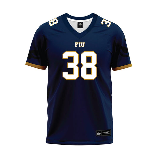 FIU - NCAA Football : Reech Daniel - Premium Football Jersey-0