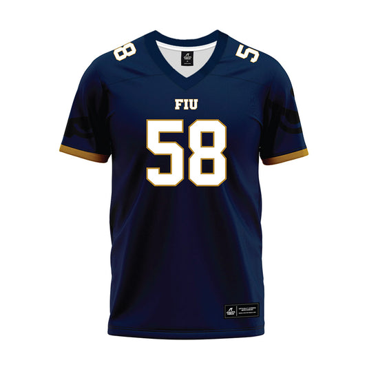 FIU - NCAA Football : Jeremy Smith - Premium Football Jersey-0