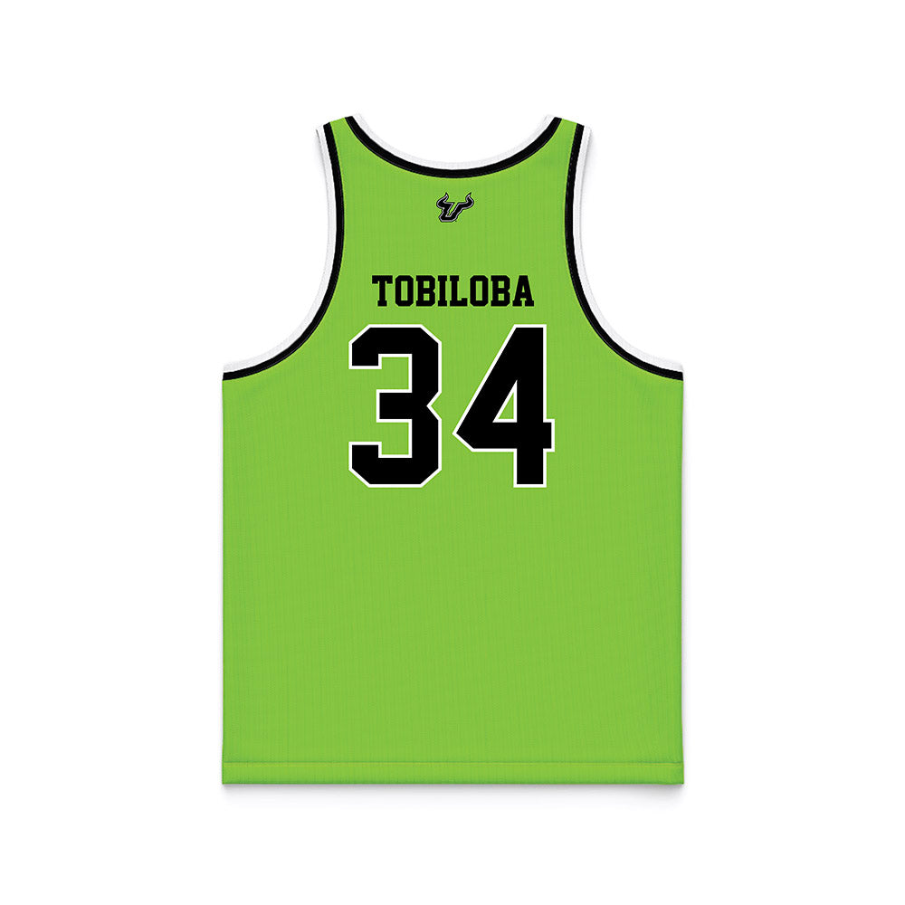 USF - NCAA Men's Basketball : Daniel Tobiloba - Basketball Jersey