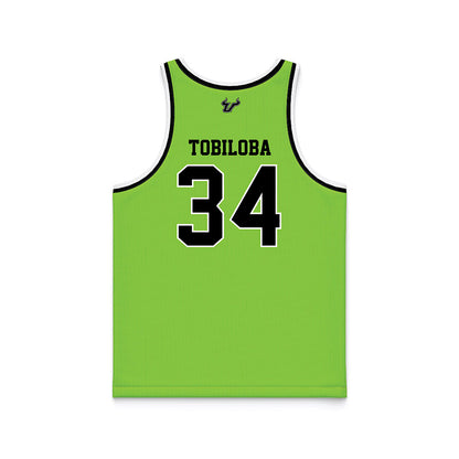 USF - NCAA Men's Basketball : Daniel Tobiloba - Basketball Jersey