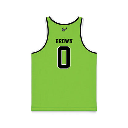 USF - NCAA Men's Basketball : Xavier Brown - Basketball Jersey-1