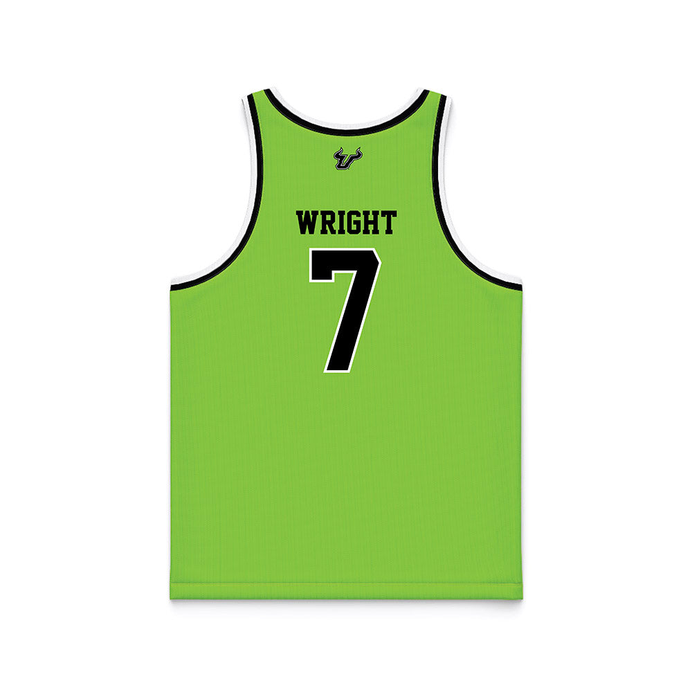 USF - NCAA Men's Basketball : Kam Wright - Basketball Jersey