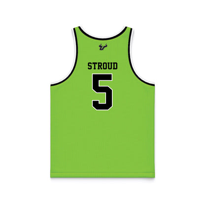 USF - NCAA Men's Basketball : Brandon Stroud - Basketball Jersey