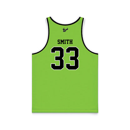 USF - NCAA Men's Basketball : Nic Smith - Basketball Jersey-1