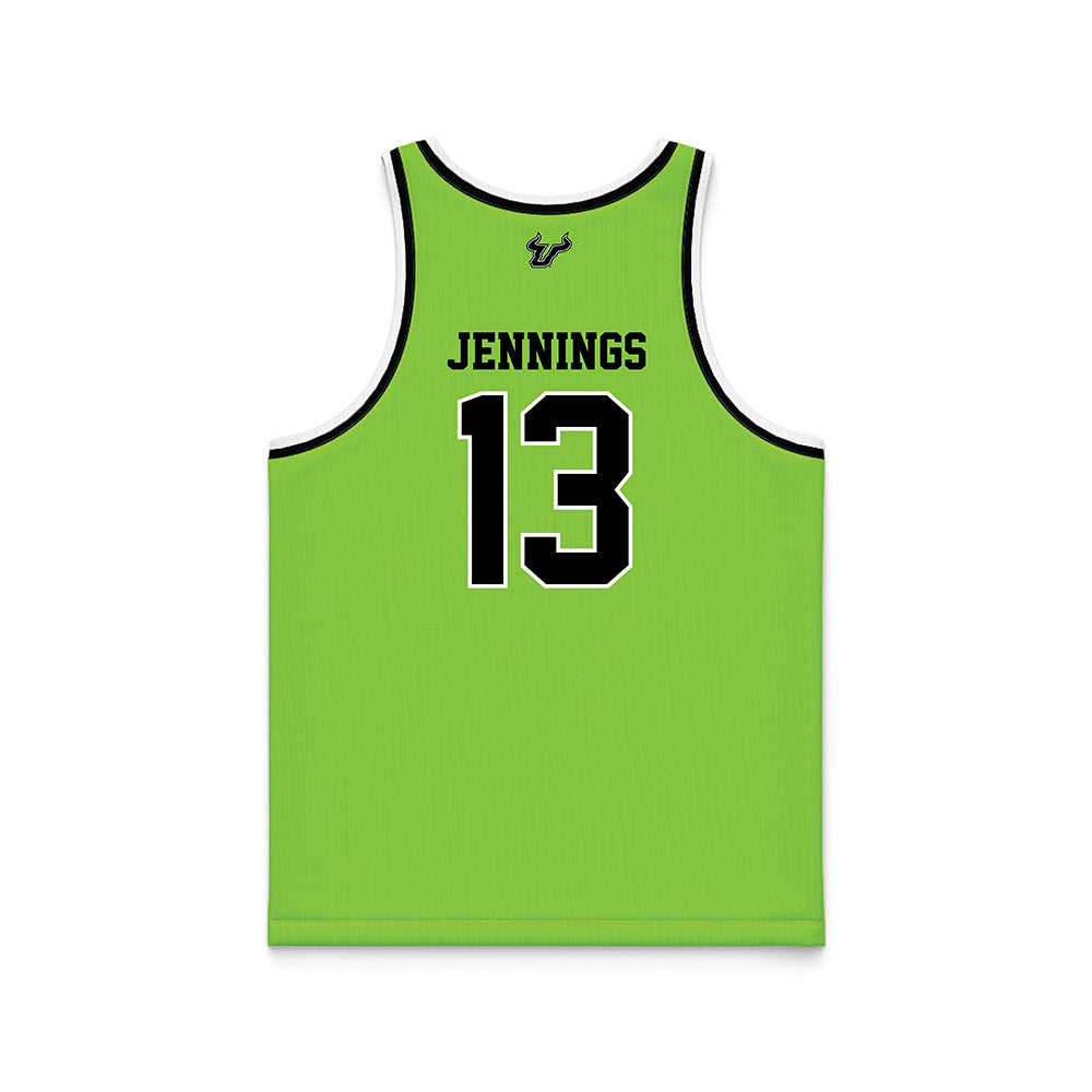 USF - NCAA Men's Basketball : Kasen Jennings - Basketball Jersey