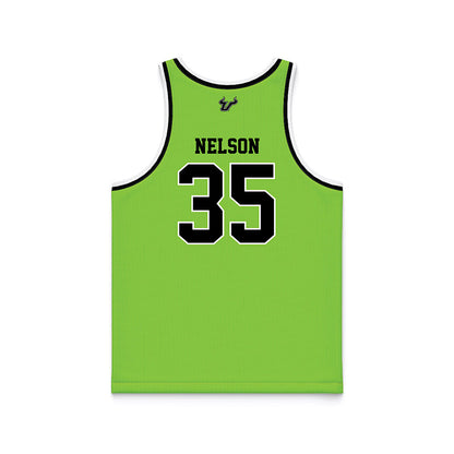 USF - NCAA Men's Basketball : Izaiyah Nelson - Basketball Jersey-1