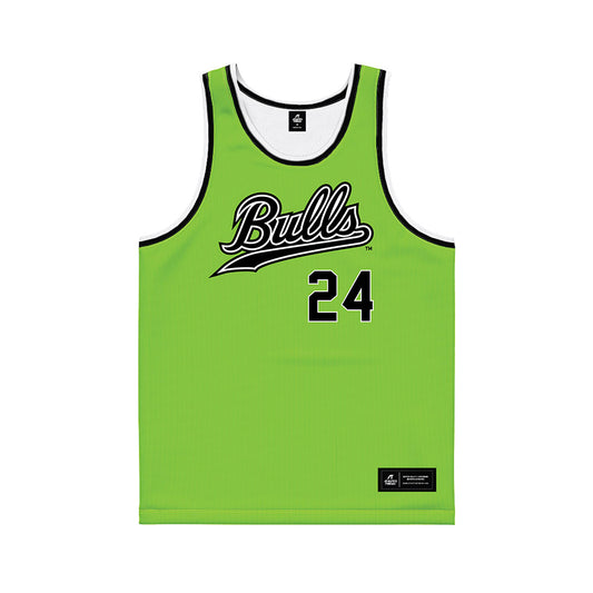 USF - NCAA Men's Basketball : Jaylen Wharton - Basketball Jersey