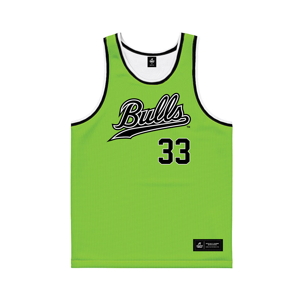 USF - NCAA Men's Basketball : Nic Smith - Basketball Jersey-0