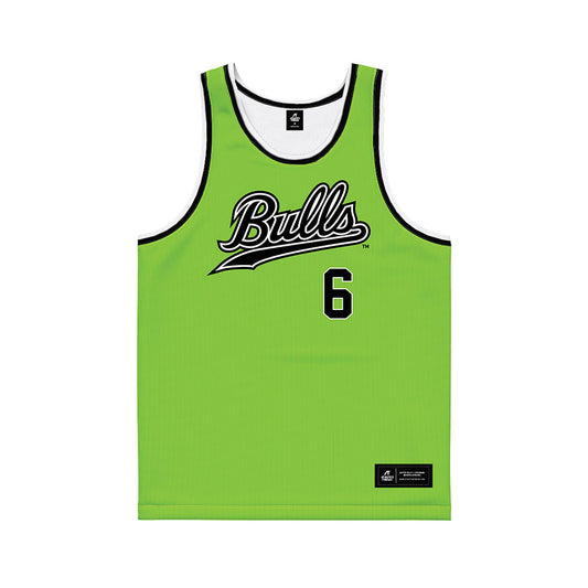 USF - NCAA Men's Basketball : Daimion Collins - Basketball Jersey-0