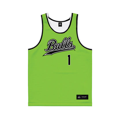 USF - NCAA Men's Basketball : De'Ante Green - Basketball Jersey