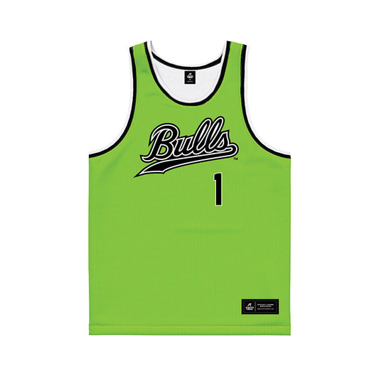 USF - NCAA Men's Basketball : DeAnte Green - Basketball Jersey-0