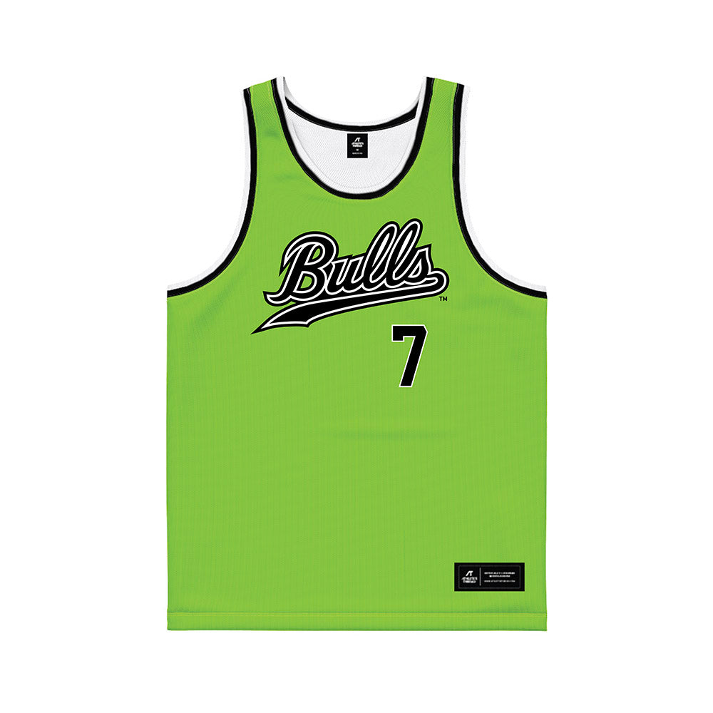 USF - NCAA Men's Basketball : Caleb Sanders - Basketball Jersey-0