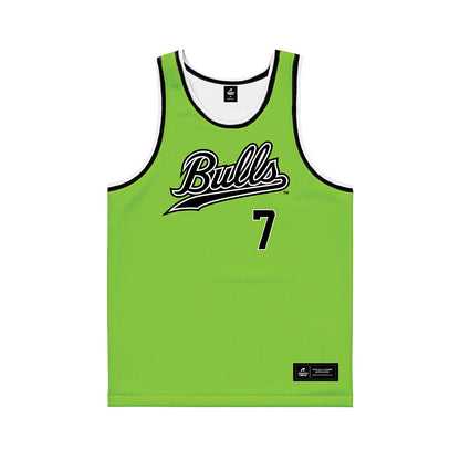 USF - NCAA Men's Basketball : Caleb Sanders - Basketball Jersey-0