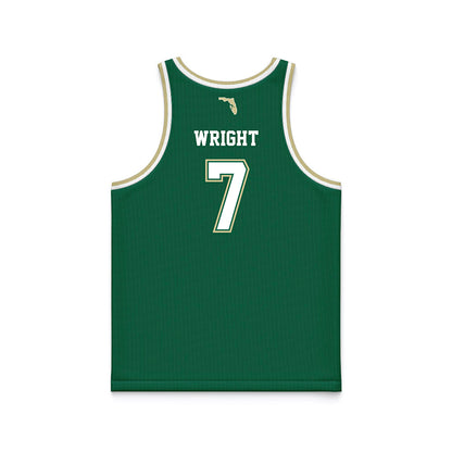 USF - NCAA Men's Basketball : Kam Wright - Basketball Jersey-1