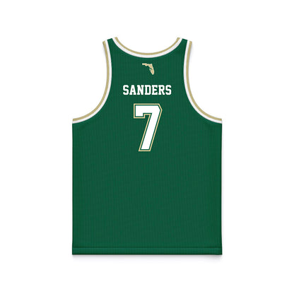 USF - NCAA Men's Basketball : Caleb Sanders - Basketball Jersey-1