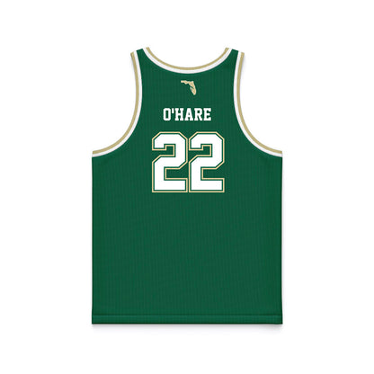 USF - NCAA Men's Basketball : Kyle O'Hare - Basketball Jersey-1