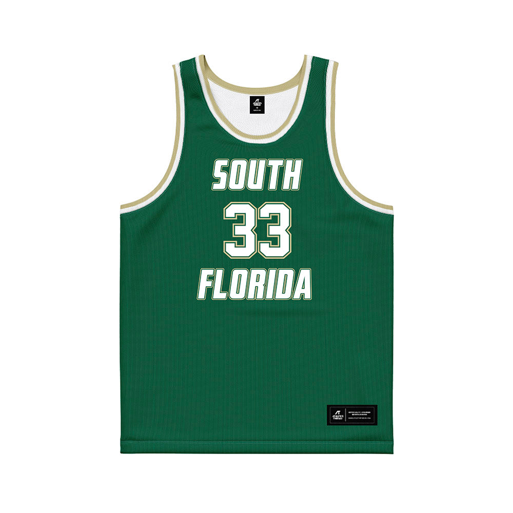 USF - NCAA Men's Basketball : Nic Smith - Basketball Jersey-0