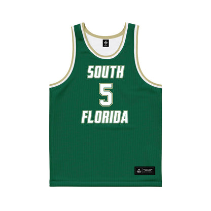 USF - NCAA Men's Basketball : Brandon Stroud - Basketball Jersey-0