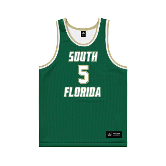 USF - NCAA Men's Basketball : Brandon Stroud - Basketball Jersey-0