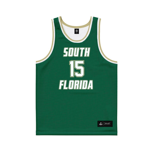 USF - NCAA Men's Basketball : Corey Walker - Basketball Jersey-0