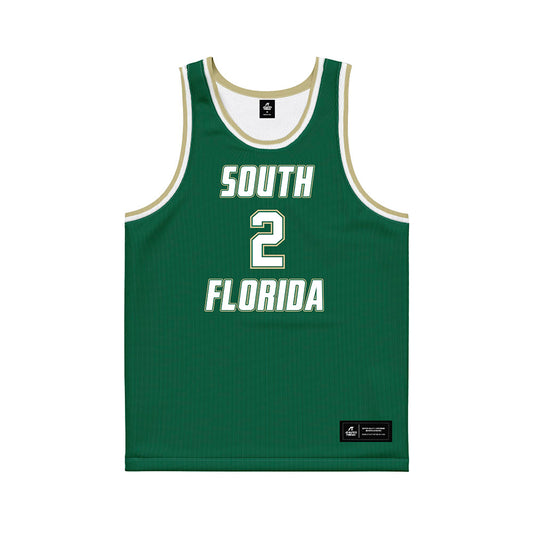 USF - NCAA Men's Basketball : Jamille Reynolds - Basketball Jersey-0