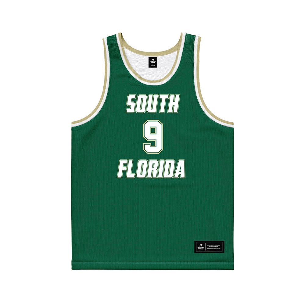 USF - NCAA Men's Basketball : Gavin Hightower - Basketball Jersey-0