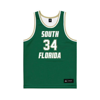 USF - NCAA Men's Basketball : Daniel Tobiloba - Basketball Jersey-0