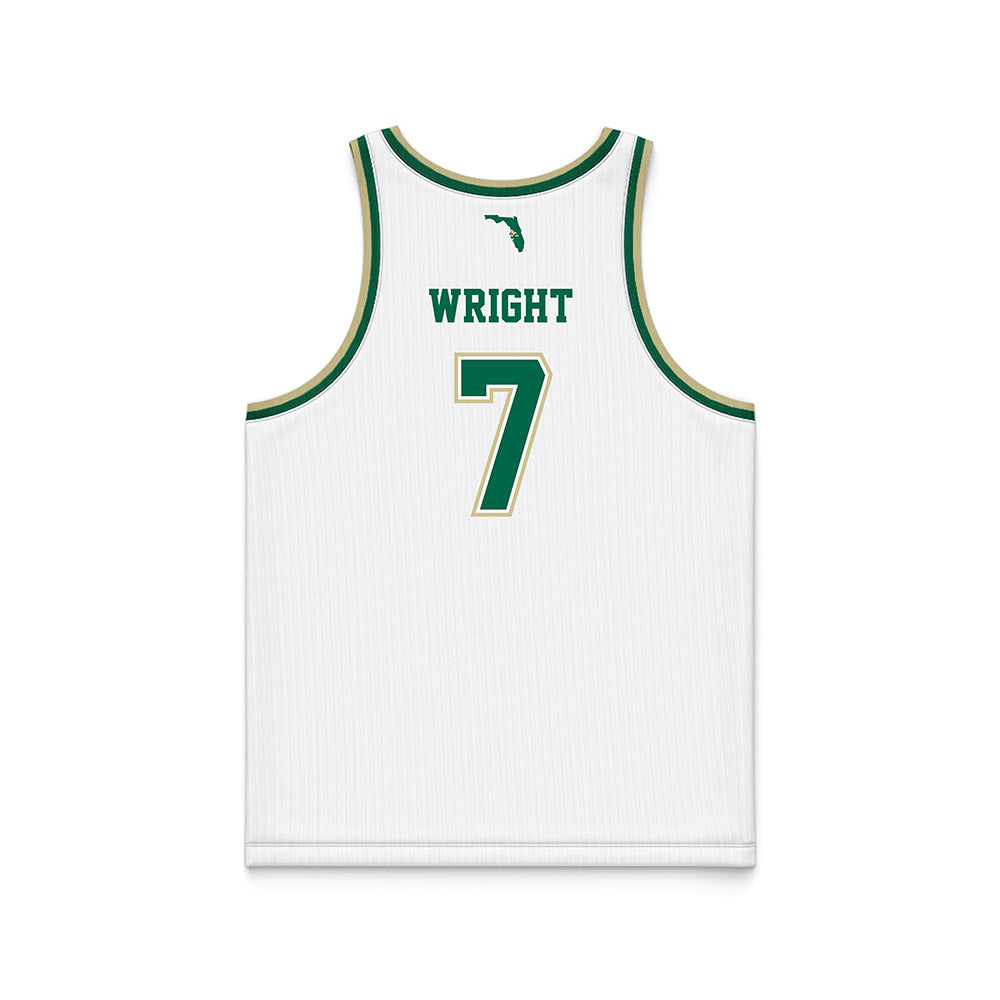 USF - NCAA Men's Basketball : Kam Wright - Basketball Jersey