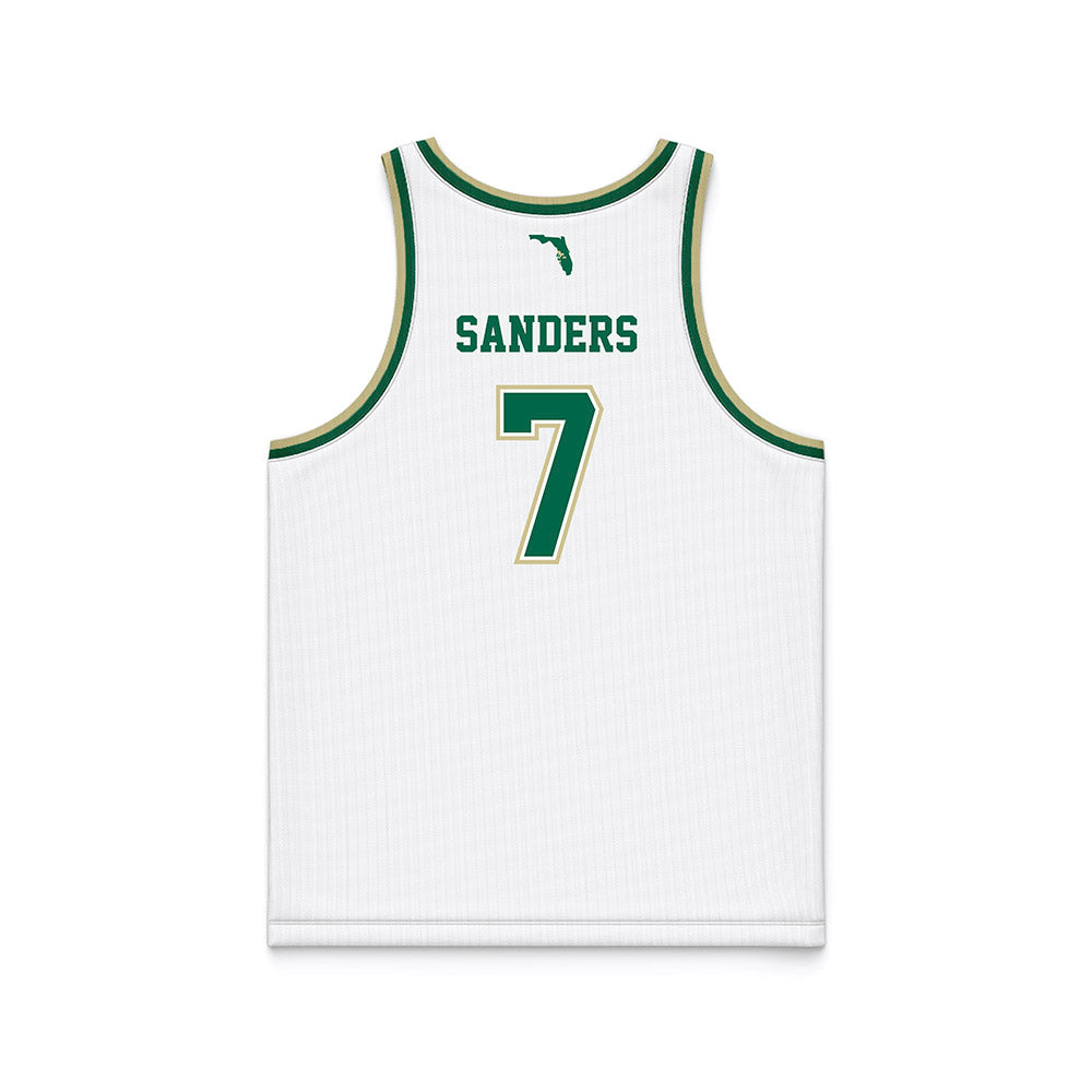 USF - NCAA Men's Basketball : Caleb Sanders - Basketball Jersey-1