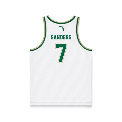 USF - NCAA Men's Basketball : Caleb Sanders - Basketball Jersey-1