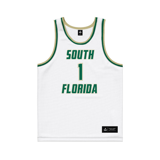 USF - NCAA Men's Basketball : DeAnte Green - Basketball Jersey-0
