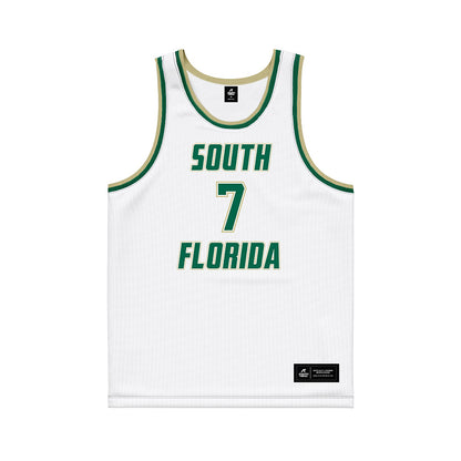 USF - NCAA Men's Basketball : Caleb Sanders - Basketball Jersey-0