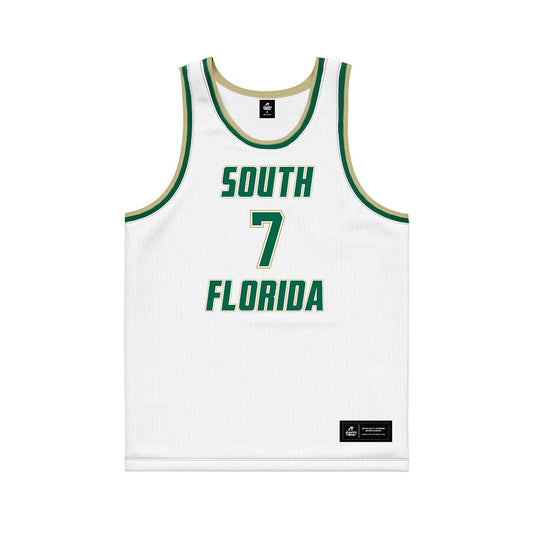 USF - NCAA Men's Basketball : Caleb Sanders - Basketball Jersey-0