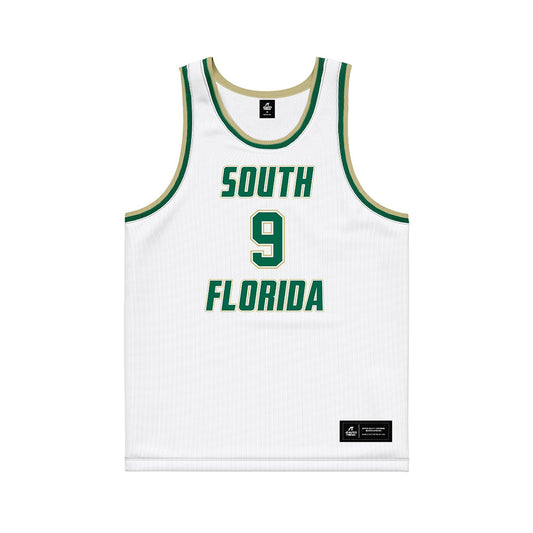 USF - NCAA Men's Basketball : Gavin Hightower - Basketball Jersey-0