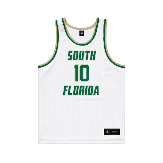 USF - NCAA Men's Basketball : Tristan Beckford - Basketball Jersey-0