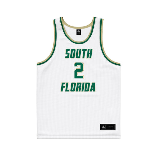USF - NCAA Men's Basketball : Wes Enis - Basketball Jersey-0
